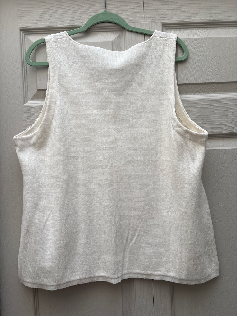 H&M Cream Knit Sleeveless Vest - Picture 5 of 5